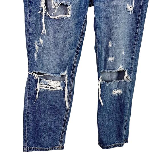 KanCan Women's Bobbie Ultra High Rise Straight Leg Jeans Distressed Size 3/25 - Picture 3 of 9